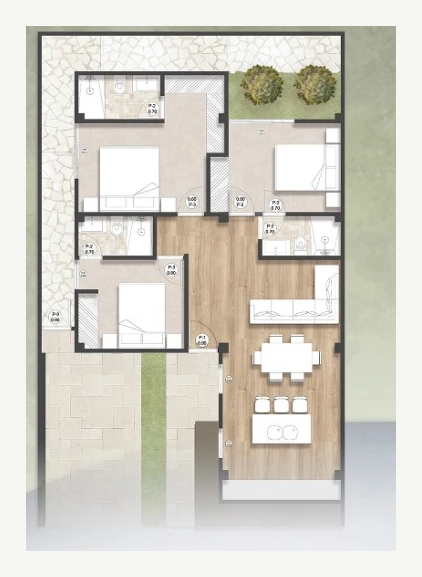 Plano ANNA 3 Planta Baja